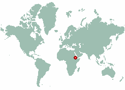 Antore in world map